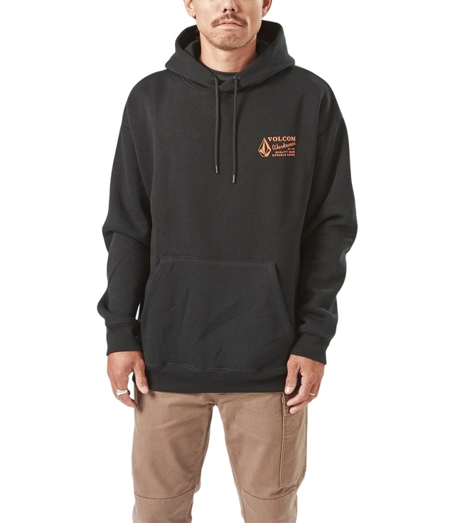 Volcom Workwear Men's Kangaroo Pocket Pullover Work Hoodie