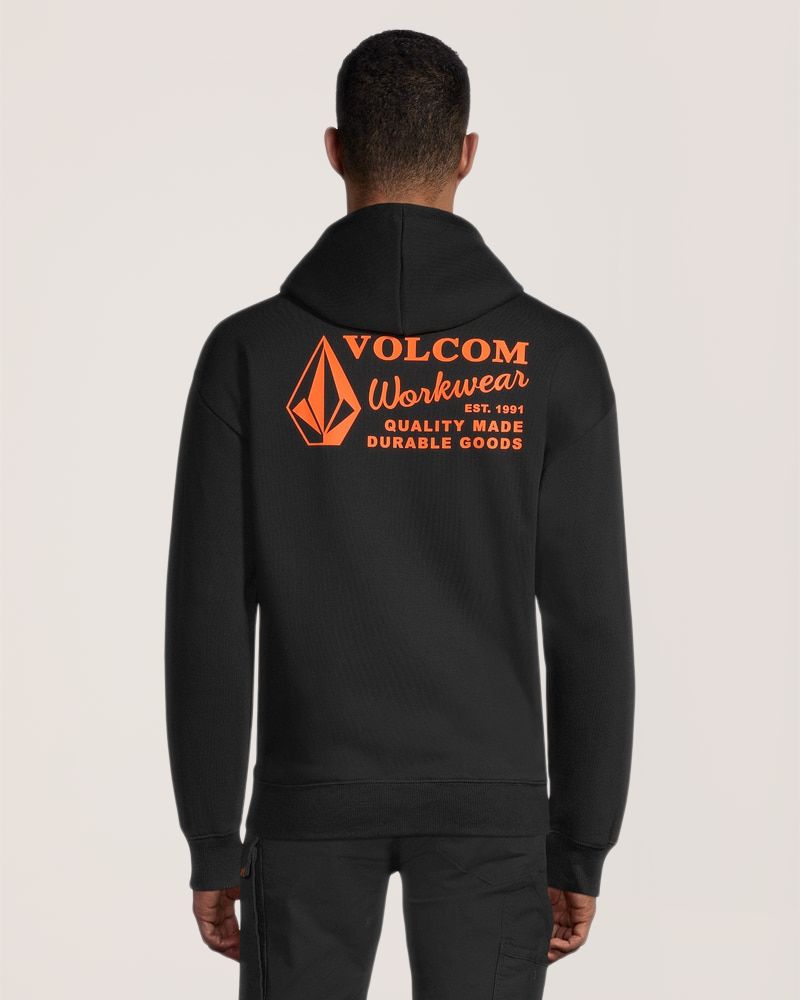 Volcom Workwear Men's Kangaroo Pocket Pullover Work Hoodie