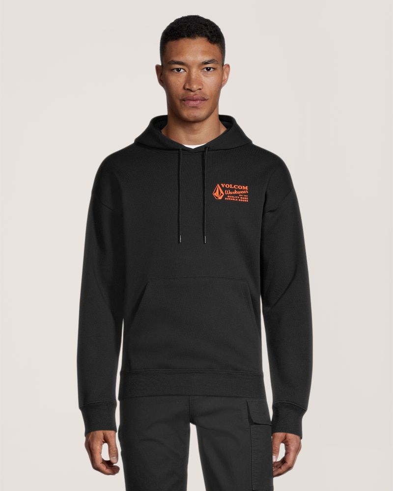 Chandail à capuche de travail avec poche kangourou pour hommes, Volcom Workwear