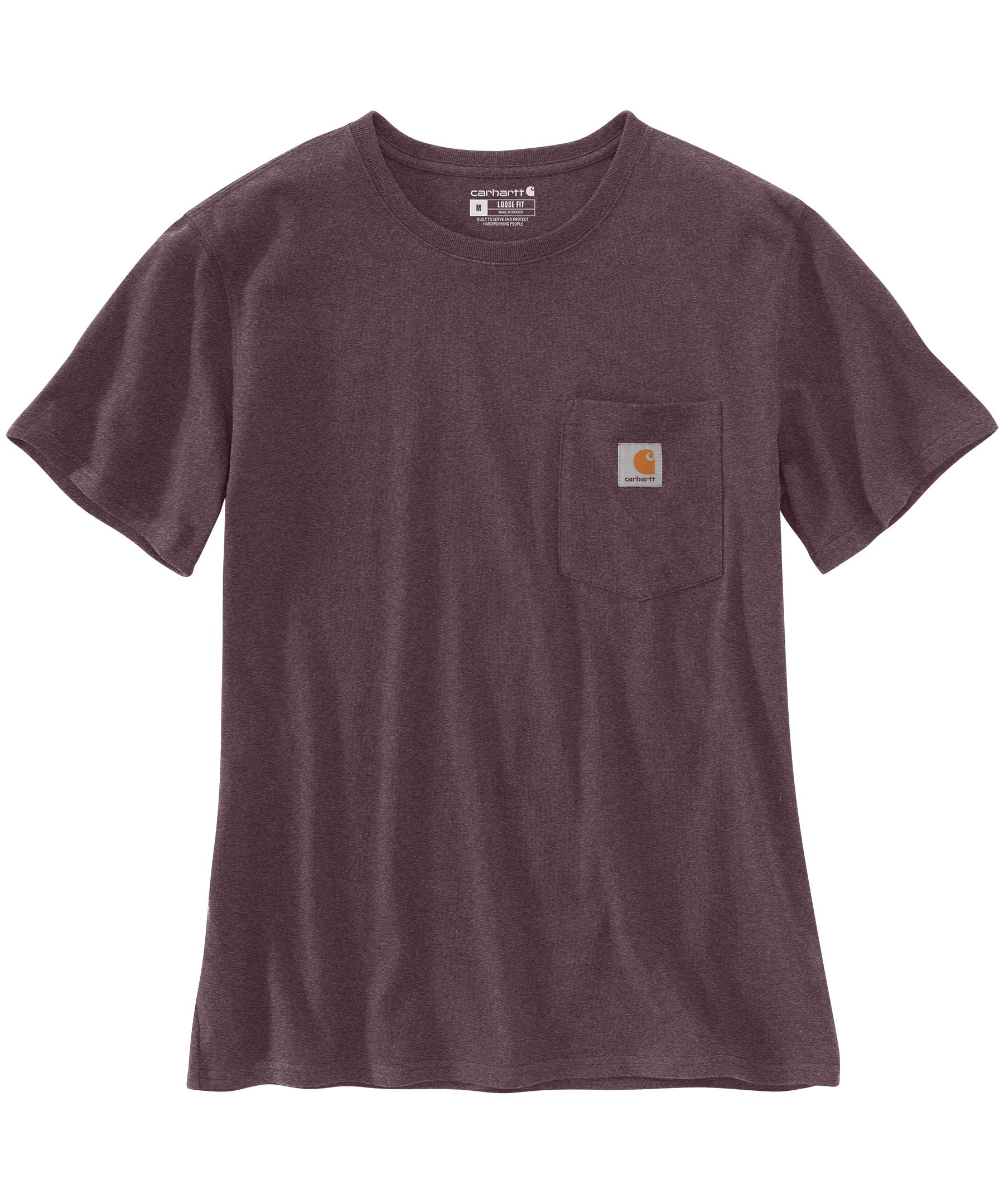 Carhartt Women's Heavyweight Pocket Crewneck Work T-Shirt