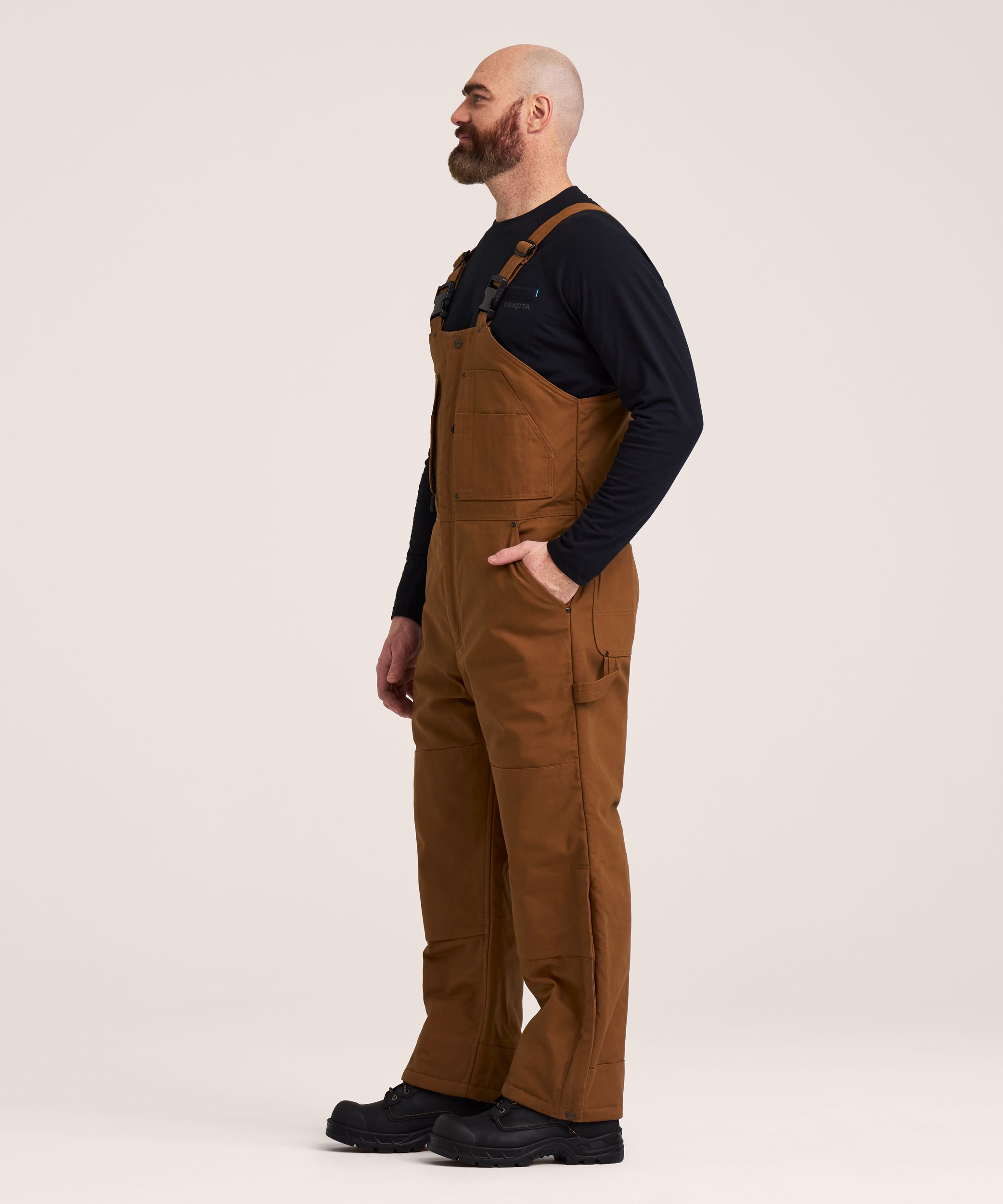 Dakota WorkPro Series Men's T-Max Duck Bib Overalls