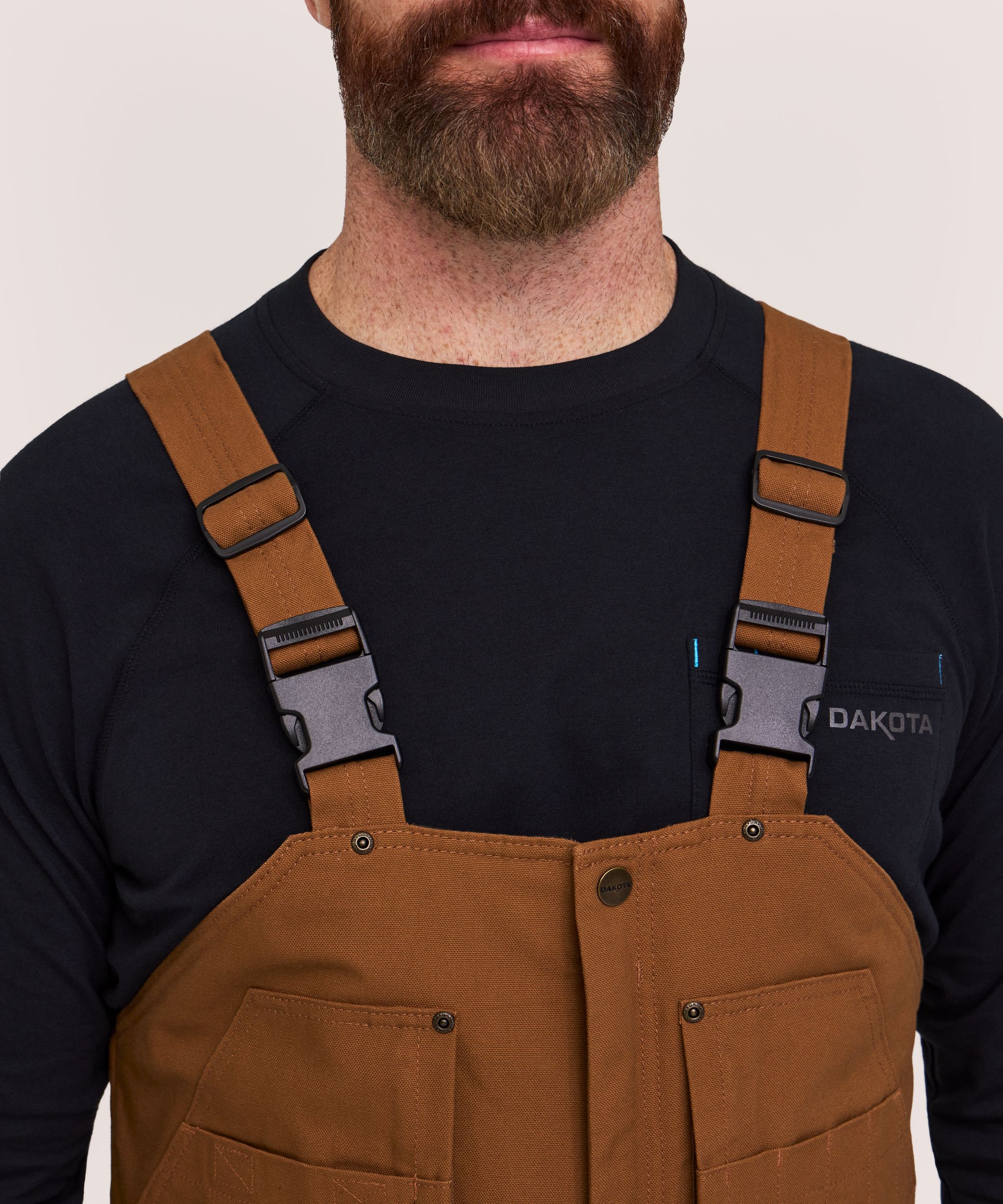 Dakota WorkPro Series Men's T-Max Duck Bib Overalls