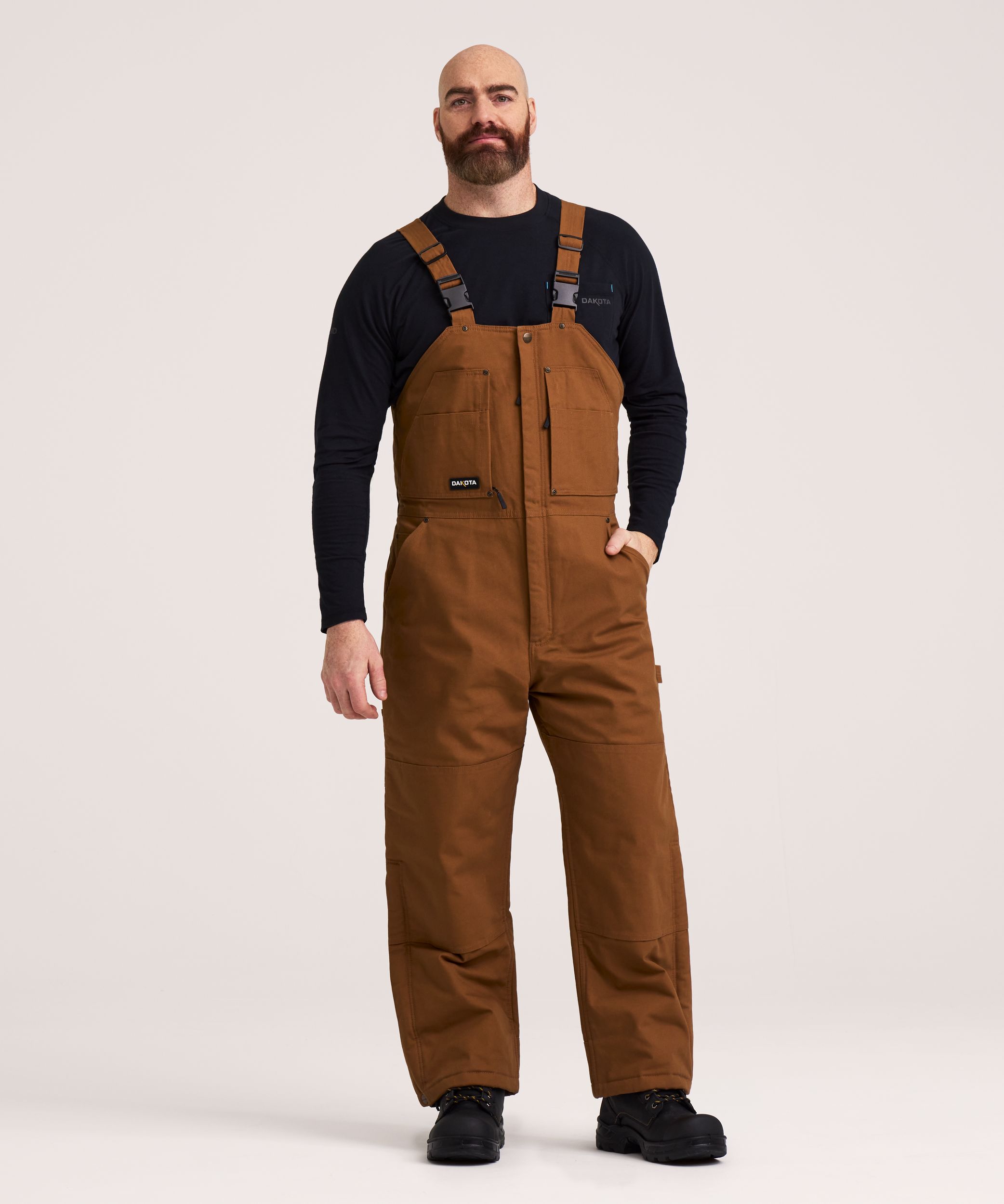 Dakota WorkPro Series Men's T-Max Duck Bib Overalls