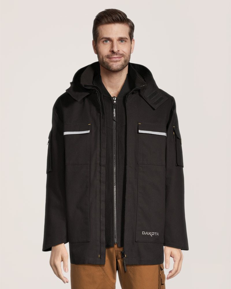 Veste en coutil 7-en-1 avec doublure T-MAX pour hommes, Dakota