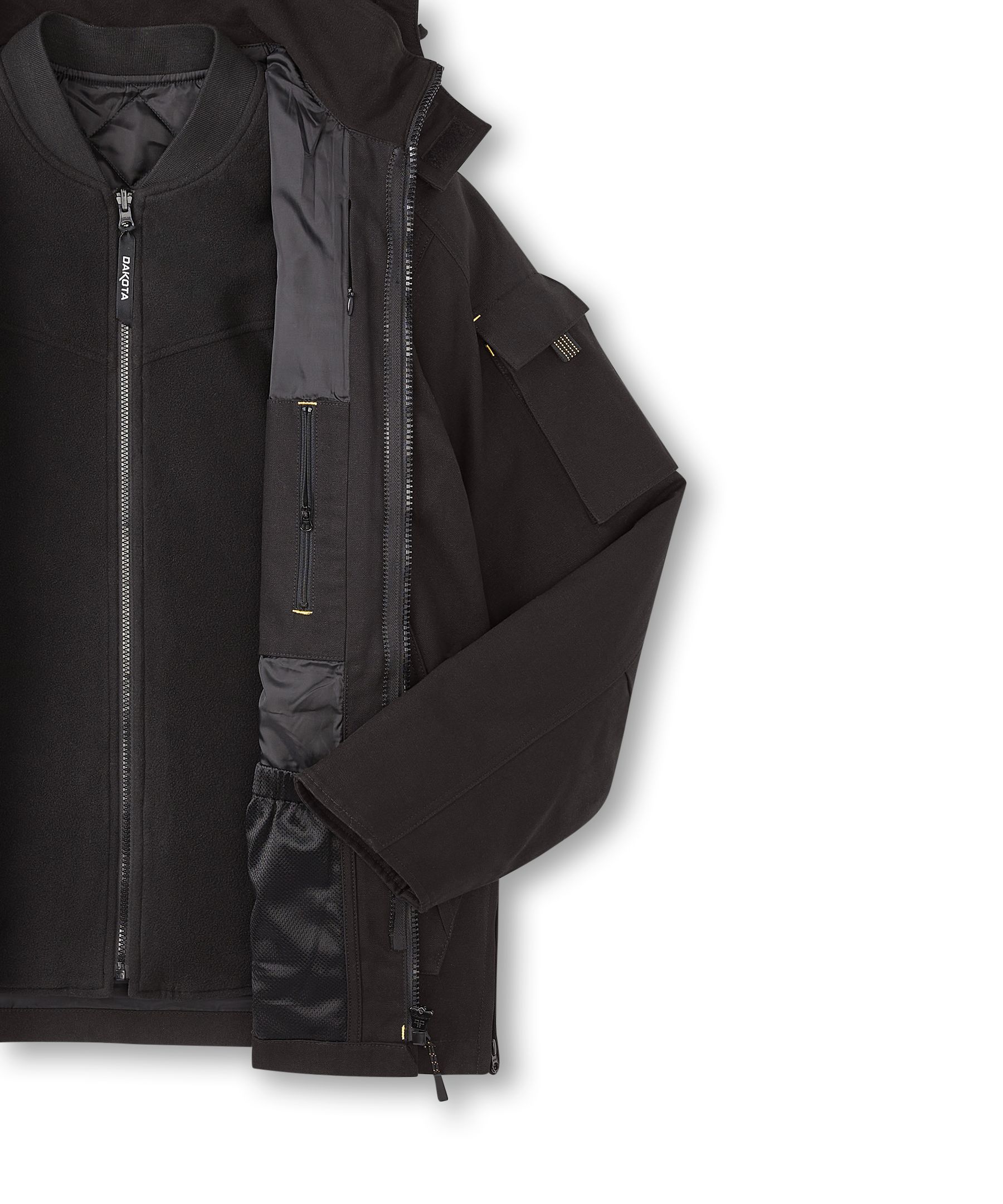 Veste en coutil&nbsp;7-en-1 avec doublure T-MAX pour hommes, Dakota Workpro Series