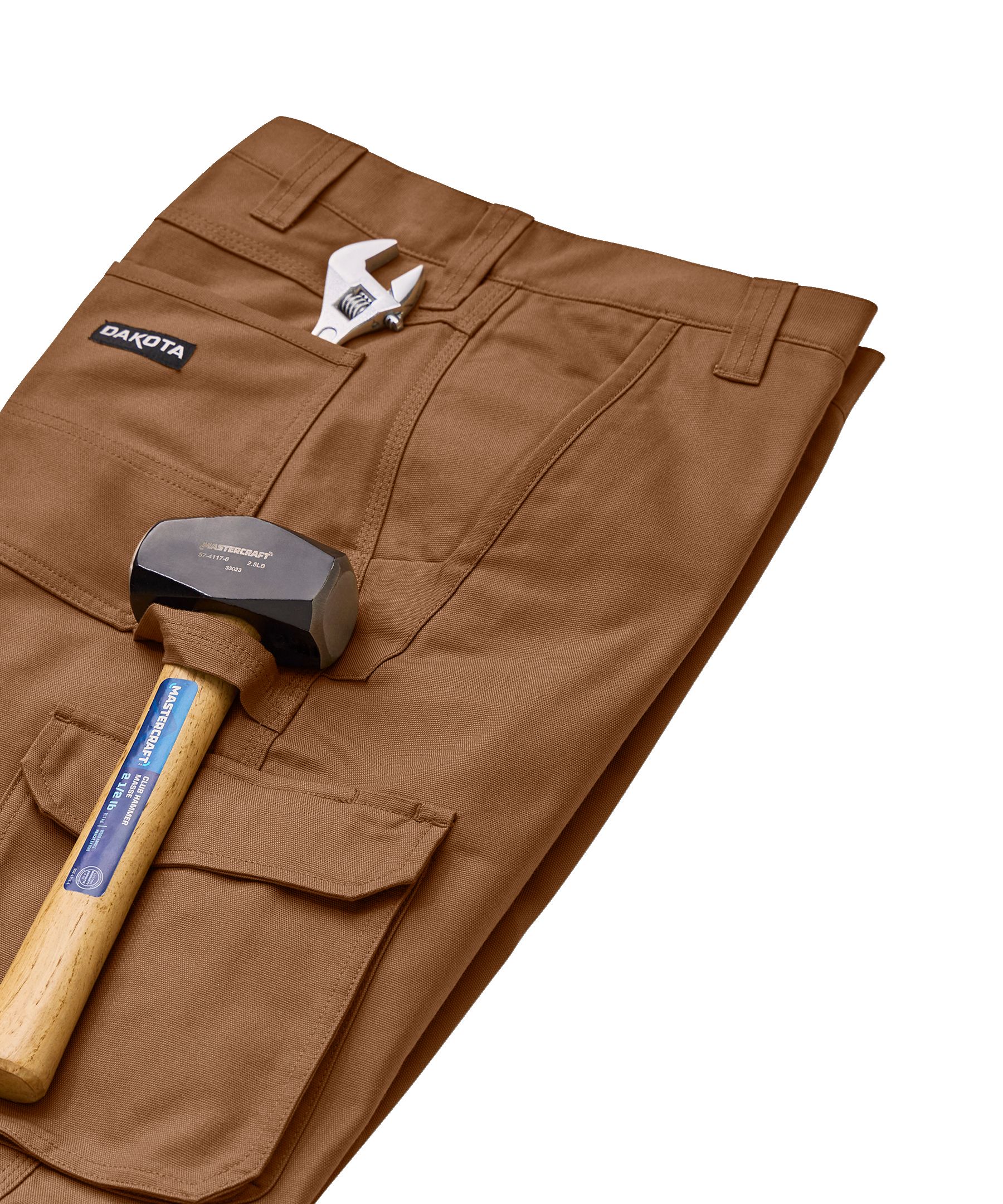 Dakota WorkPro Series Men's Zip Leg Canvas Cargo Work Pants