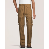 Dakota WorkPro Series Men's Zip Leg Canvas Cargo Work Pants Front_Flat