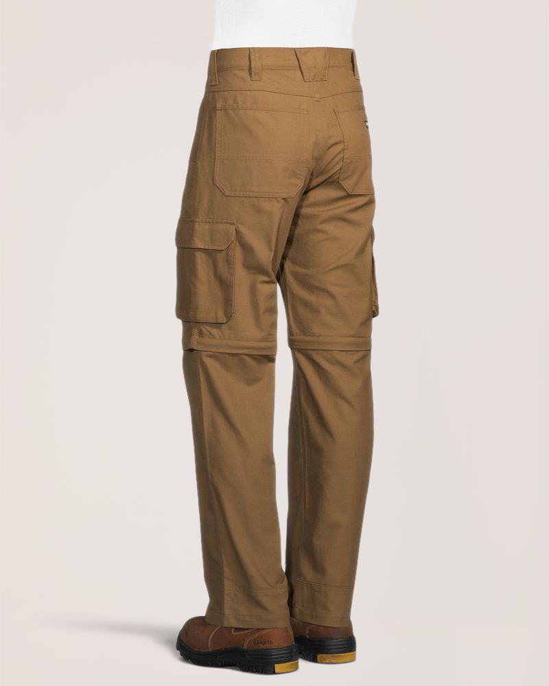 Dakota WorkPro Series Men's Zip Leg Canvas Cargo Work Pants