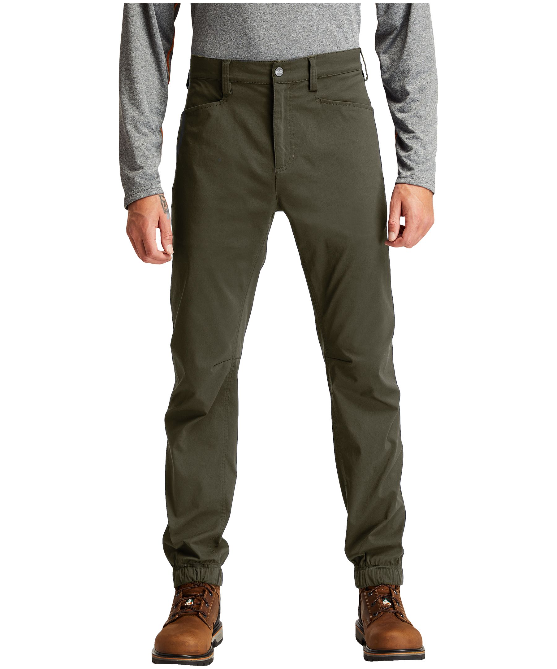 Timberland PRO Men s Tempe Pro Flex Fabric Jogger Work Pants Marks