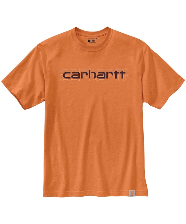 Carhartt Men's Chest Logo Crewneck Cotton Work T Shirt