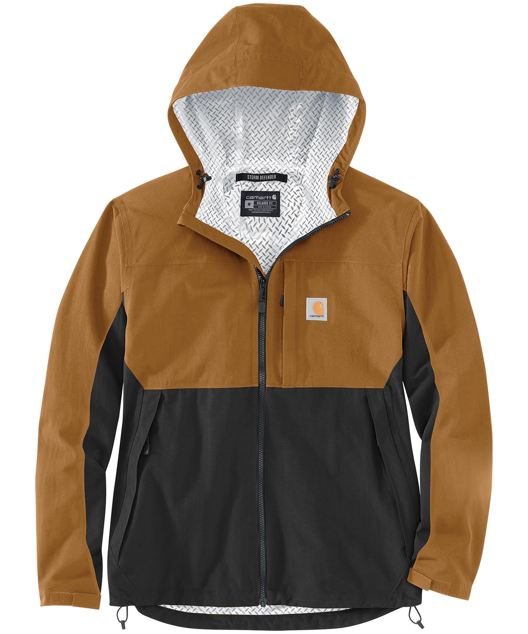 thumbnail image 2 of AF Waterfowl Olive Lightweight 1-4 Zip Pullover Windbreaker Jacket - Water Resistant Medium 2 of 9
