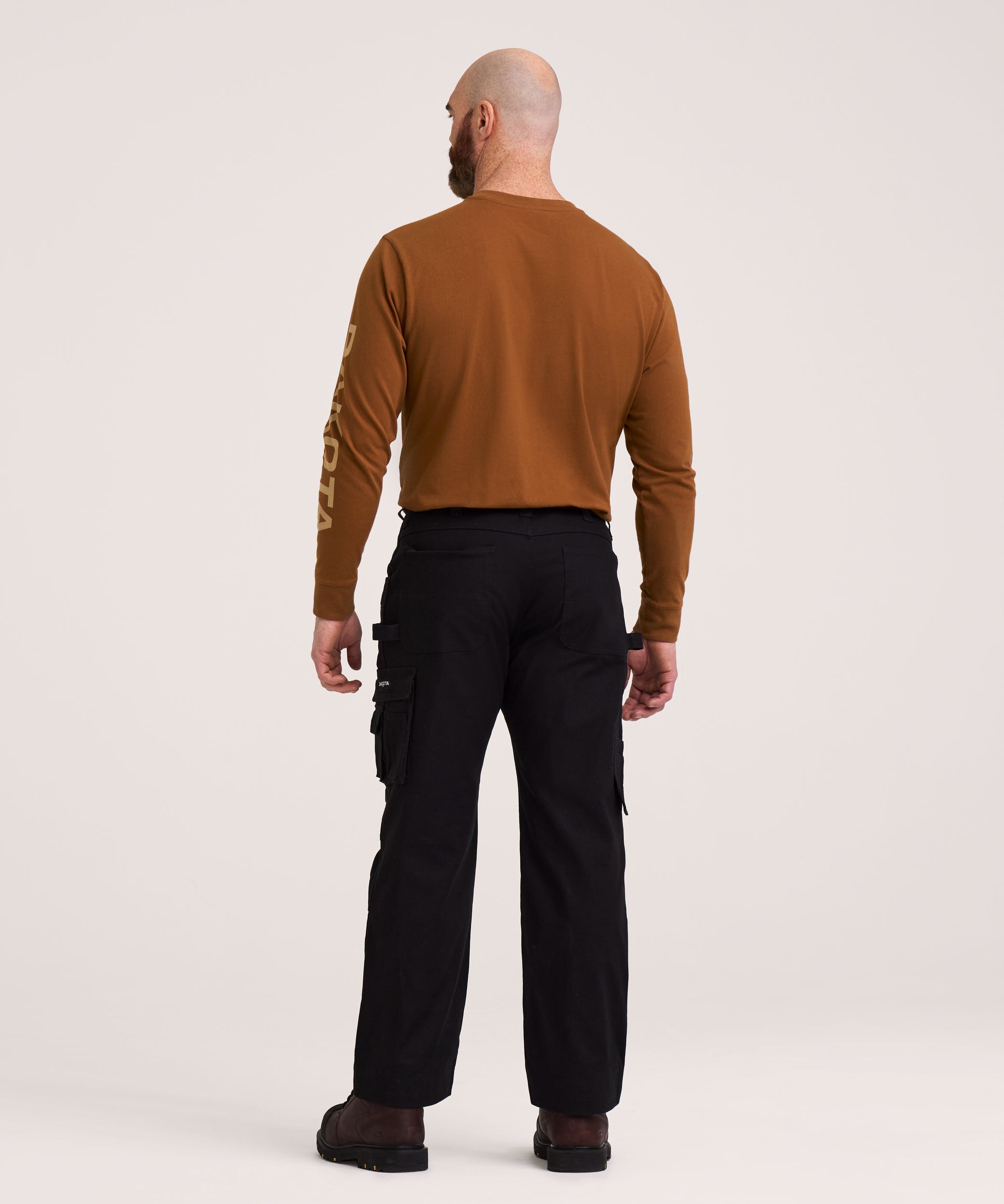 Dakota WorkPro Series Men's Cotton Flannel Lined Stretch Duck Work Pants