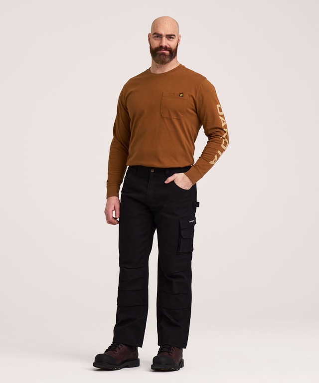 Dakota WorkPro Series Men's Cotton Flannel Lined Stretch Duck Work Pants