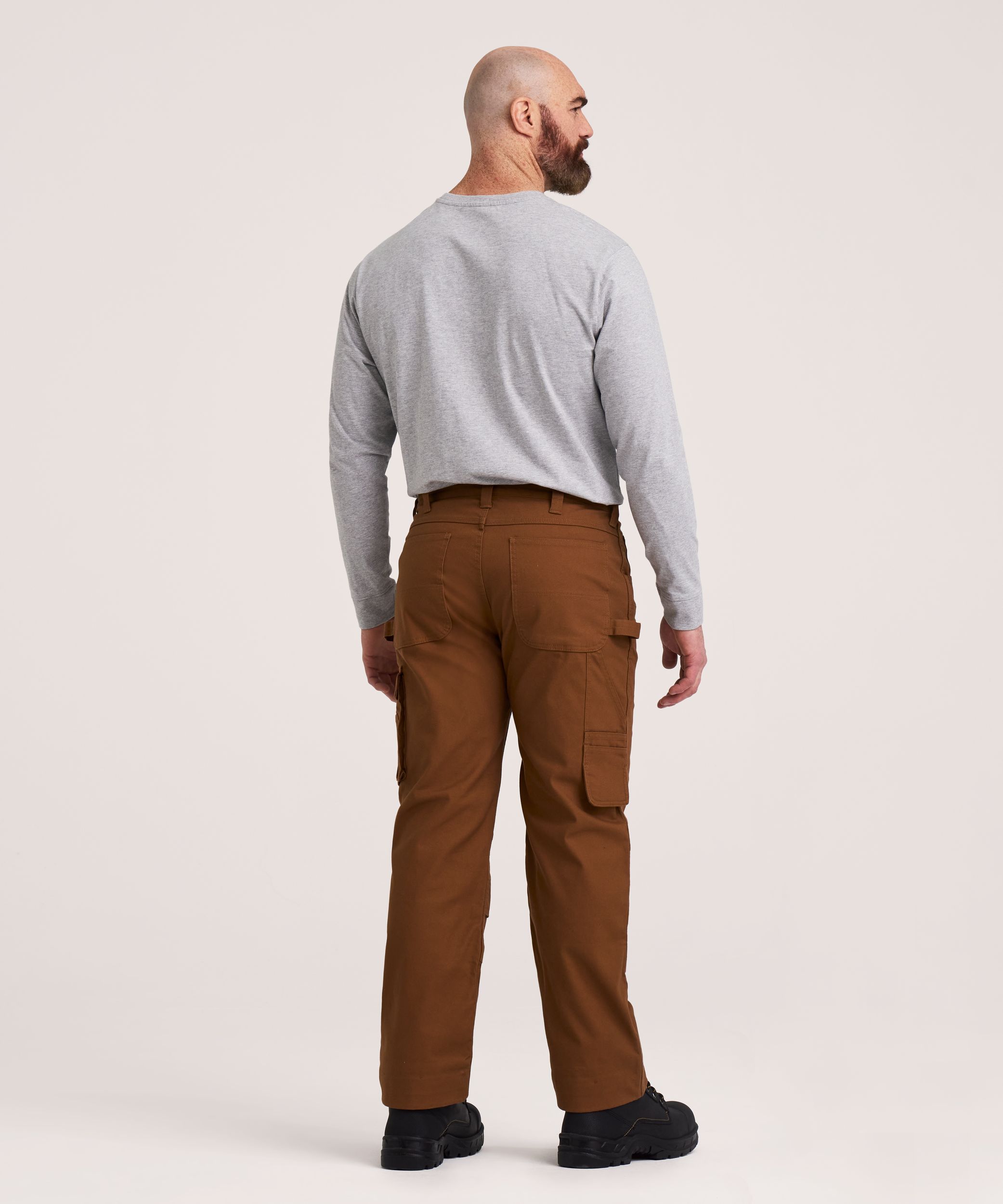 Dakota WorkPro Series Men's Cotton Flannel Lined Stretch Duck Work Pants