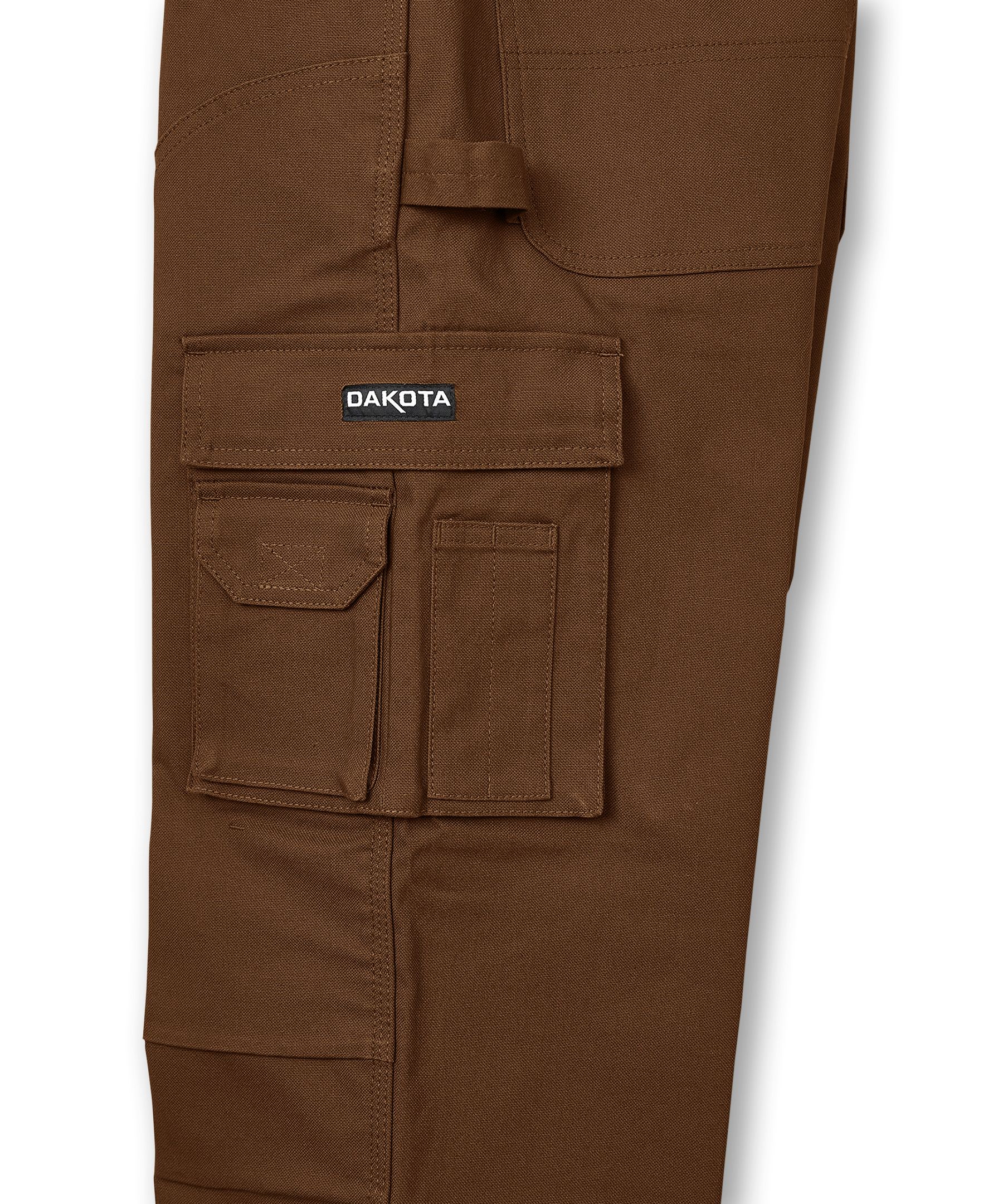 Dakota WorkPro Series Men's Cotton Flannel Lined Stretch Duck Work Pants
