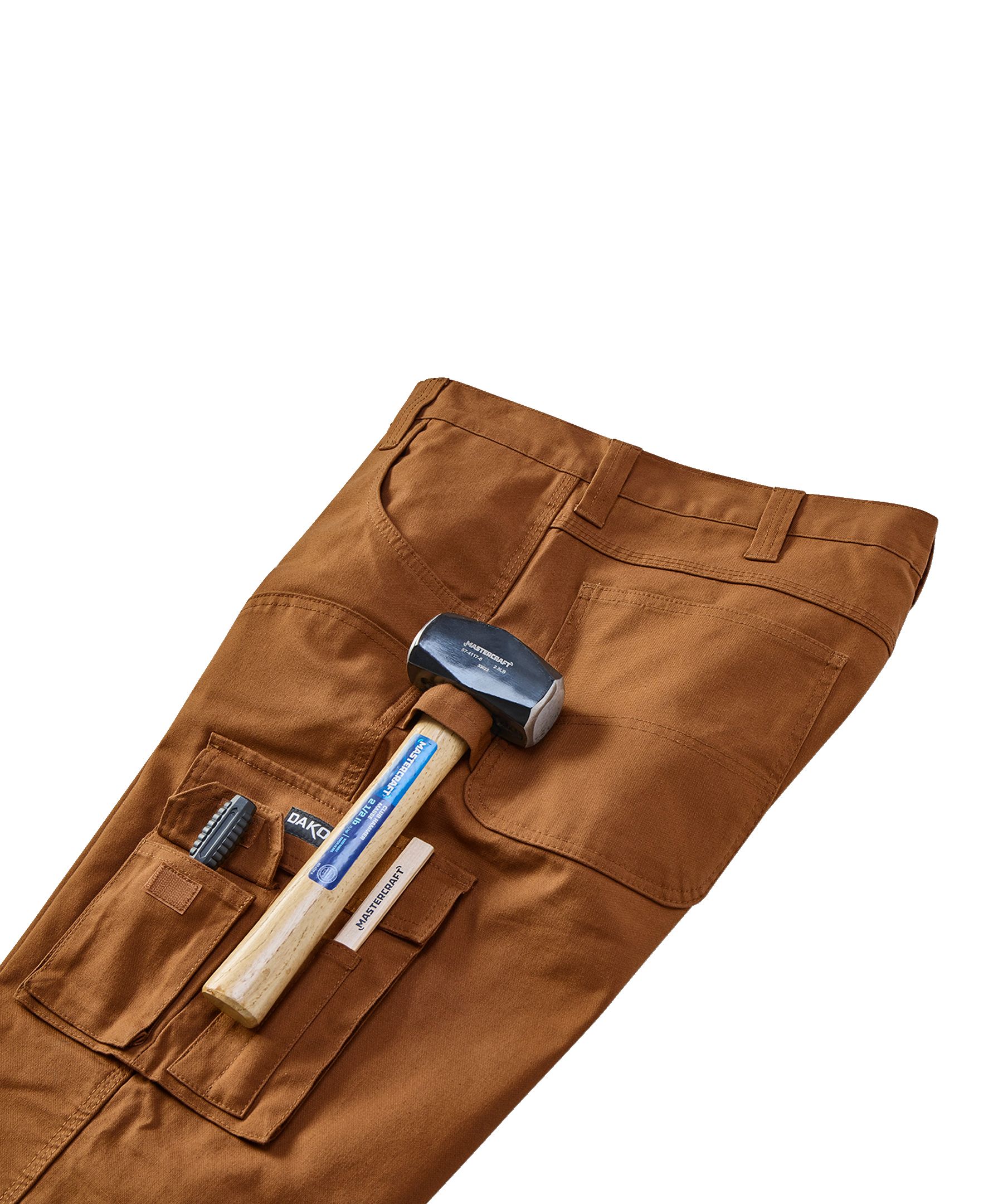 Dakota WorkPro Series Men's Cotton Flannel Lined Stretch Duck Work Pants