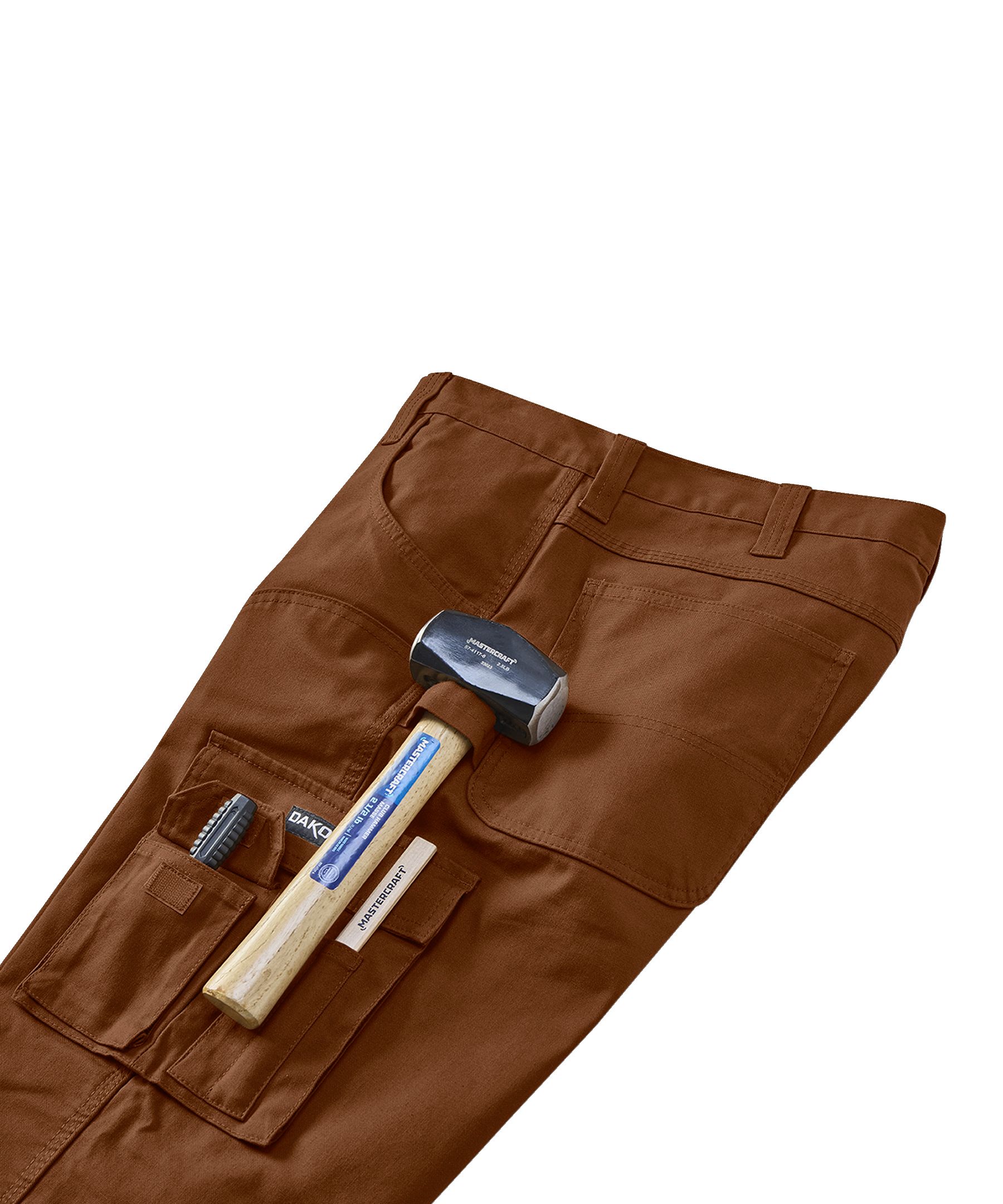 Dakota WorkPro Series Men's Cotton Flannel Lined Stretch Duck Work Pants