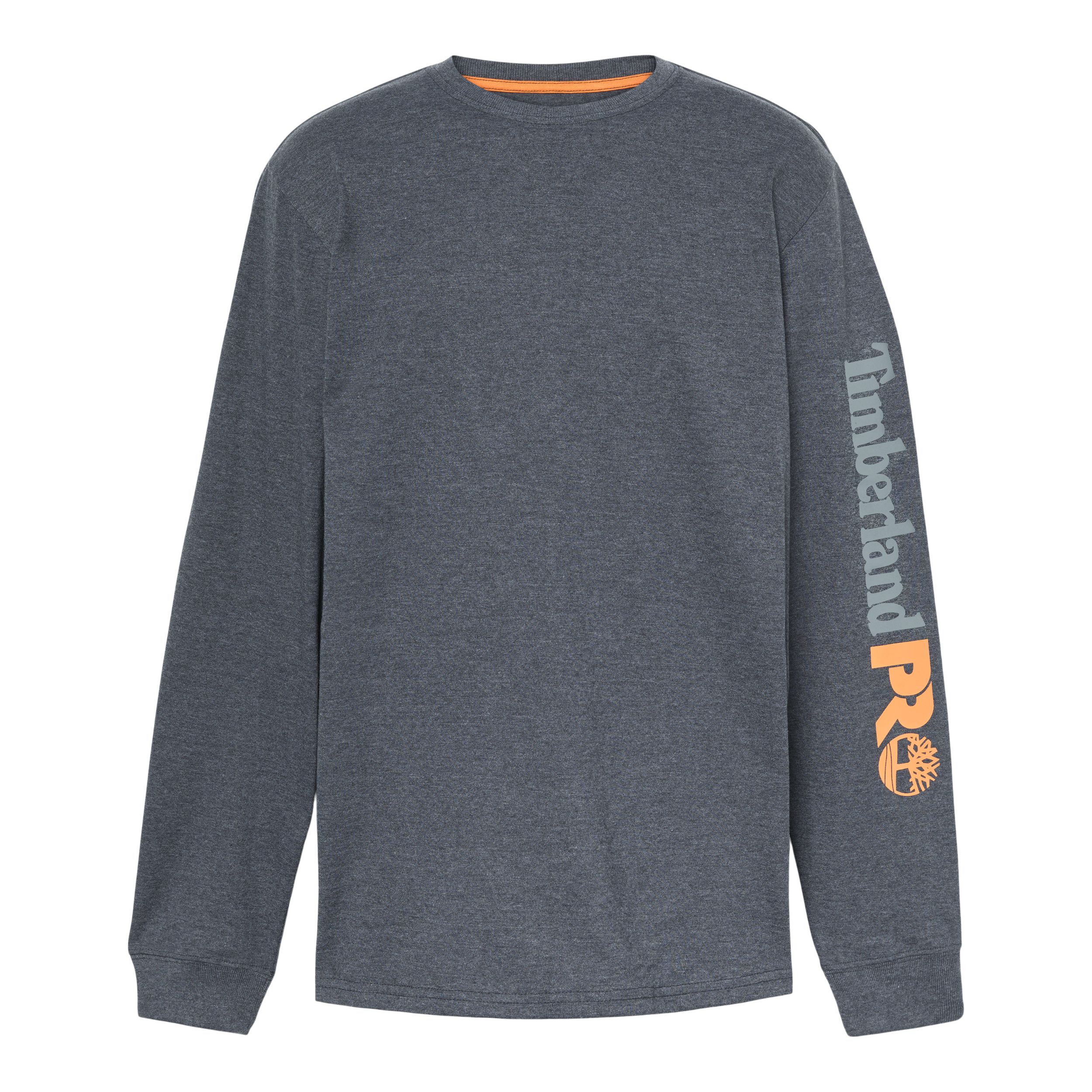 T-shirt de travail en coton à manches courtes et col ras du cou avec logo central pour hommes, Timberland PRO