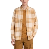 Timberland Men's Midweight Flannel Shirt Front_Flat