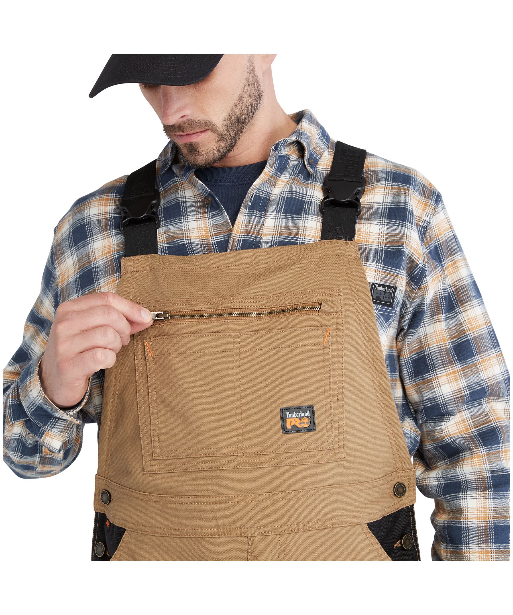 Timberland PRO Men's Ironhide Utility Bib Overalls