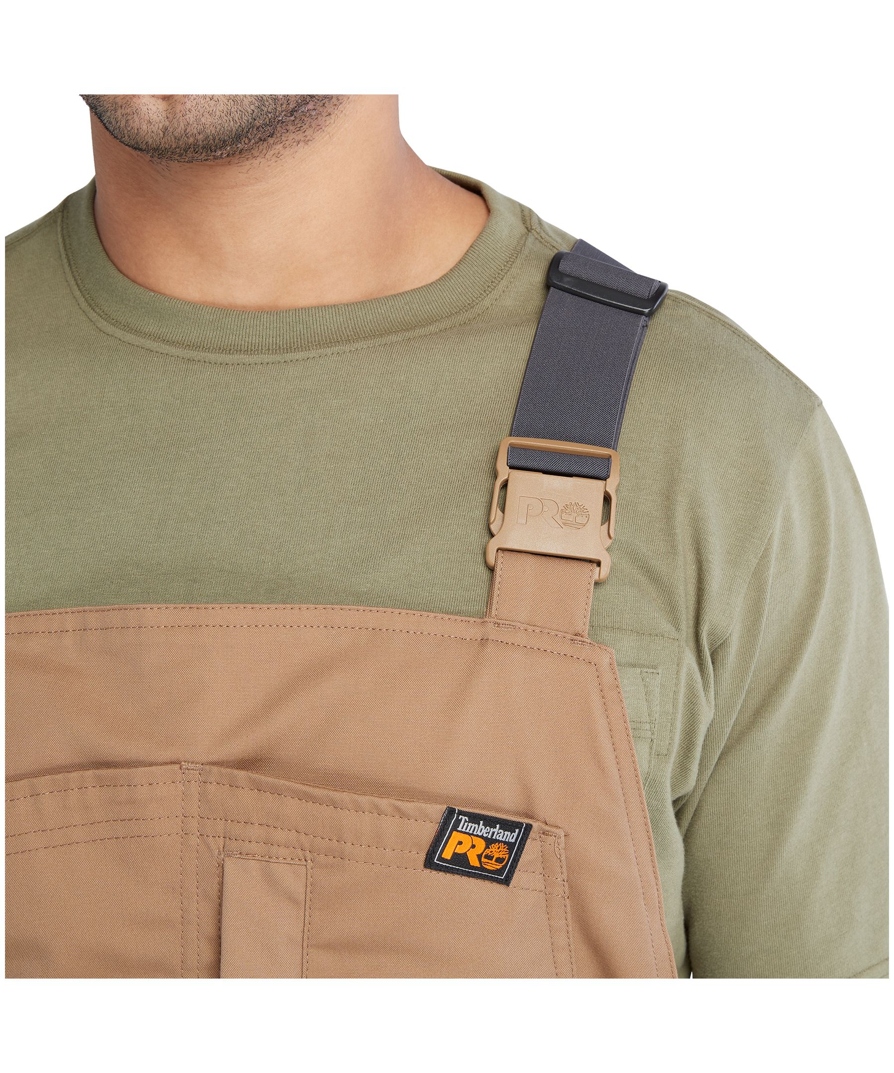 Timberland Men's Pro Morphix Duck Carpenter Bib Overalls