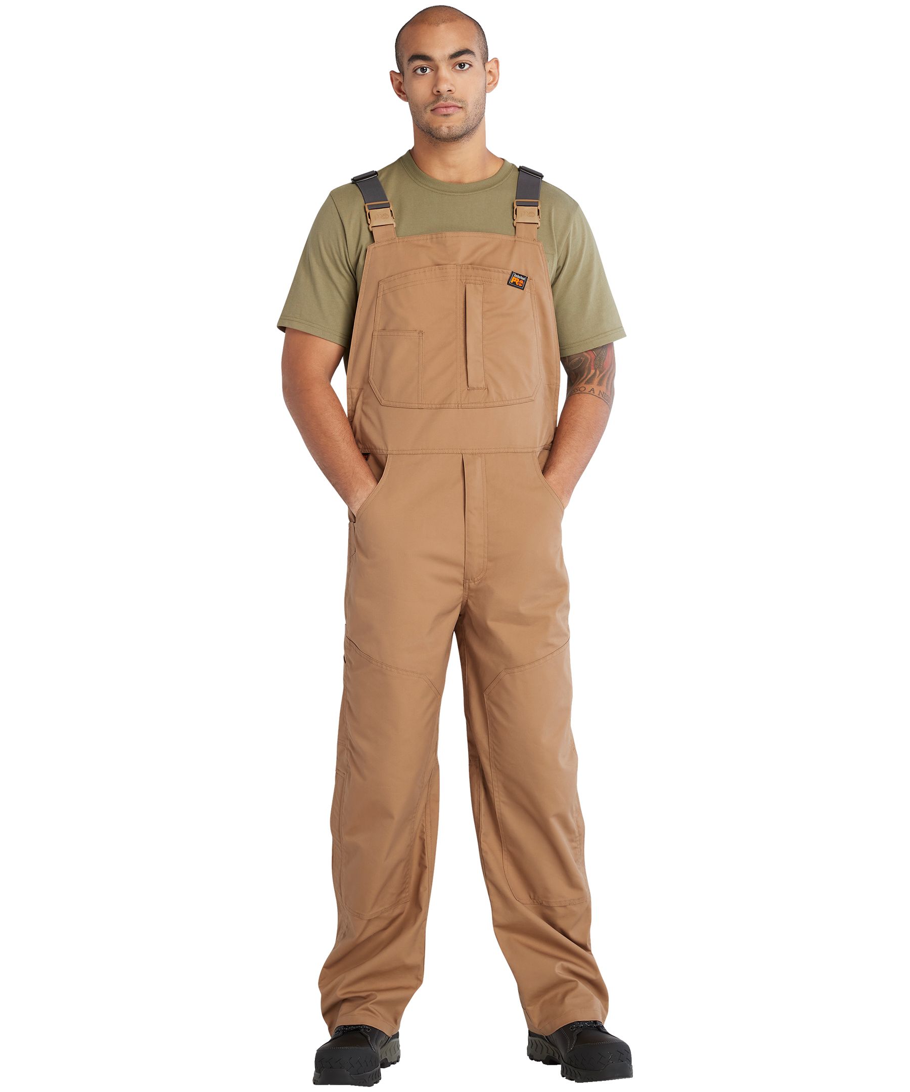 Timberland Men's Pro Morphix Duck Carpenter Bib Overalls