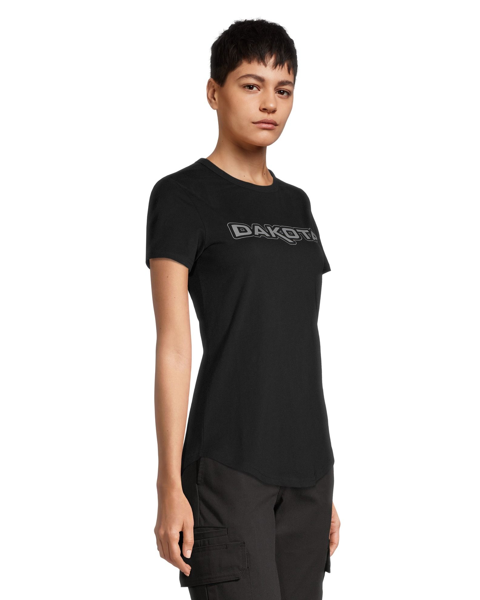 Dakota WorkPro Series Women's Chest Logo Crewneck Cotton Work T Shirt