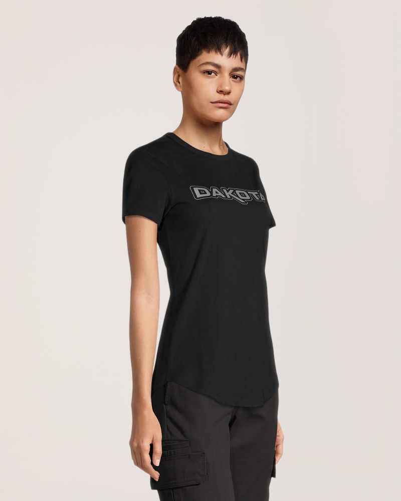 Dakota WorkPro Series Women's Chest Logo Crewneck Cotton Work T-Shirt