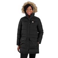 Manteau utilitaire isolé pour femmes, Montana, Carhartt Front_Flat