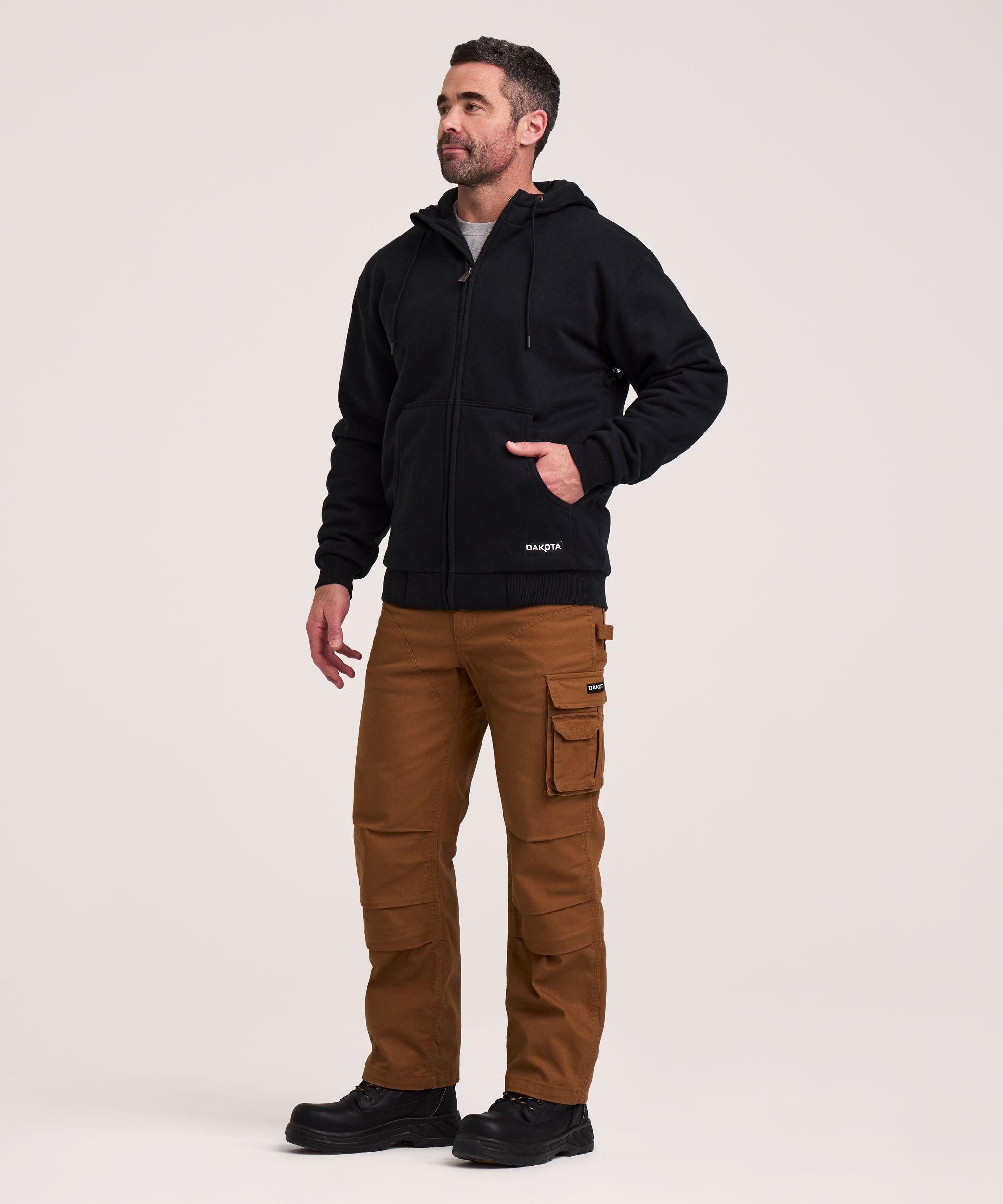 Chandail en molleton à capuche doublé Hyper-Dri 1 T-Max pour hommes, Dakota WorkPro Series