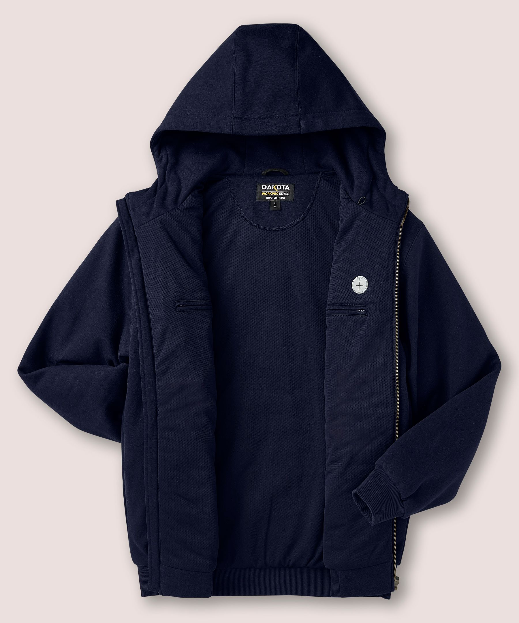 Dakota WorkPro Series Men's Hyper-Dri 1 T-Max Lined Hooded Sweatshirt