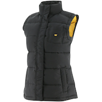 CAT Women's Arctic Zone Synthetic Down Insulated Work Vest Front_Angled_Left