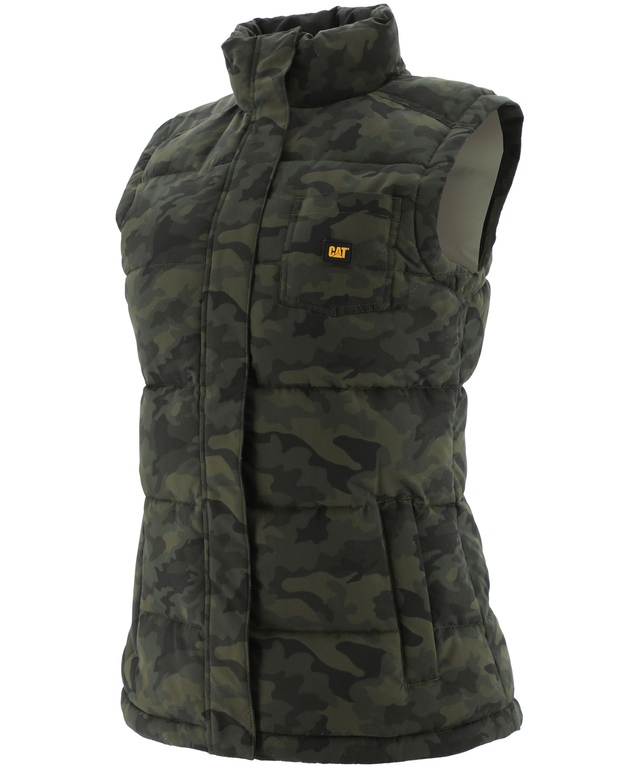 CAT Women's Arctic Zone Synthetic Down Insulated Work Vest