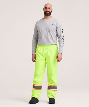 Dakota WorkPro Series Men's VizLite® Class 2 Lined 150D Ripstop Elastic Waist Pants