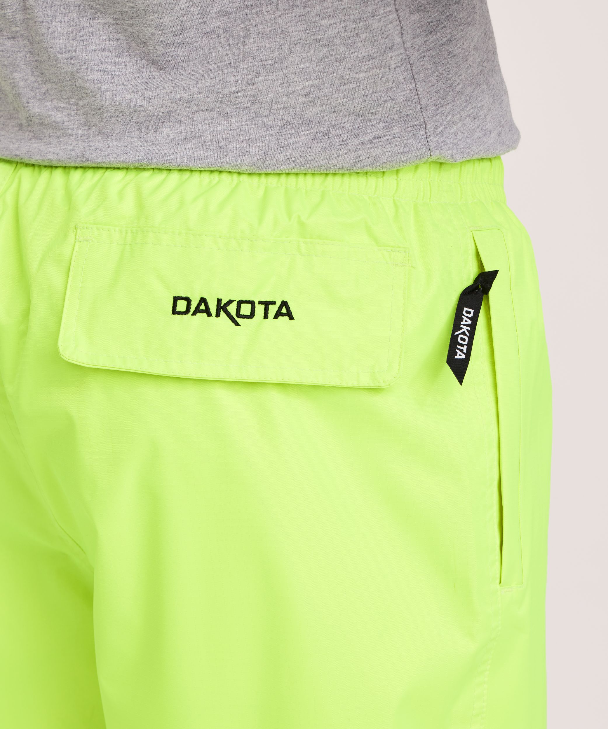 Pantalon doublé à taille élastique en tissu à 150&nbsp;deniers indéchirable avec ruban VizLiteMD de niveau&nbsp;2 pour hommes, Dakota WorkPro Series