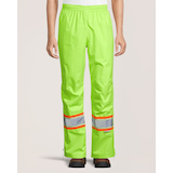 Pantalon doublé à taille élastique en tissu à 150 deniers indéchirable avec ruban VizLiteMD de niveau 2 pour hommes, Dakota WorkPro Series Front_Flat