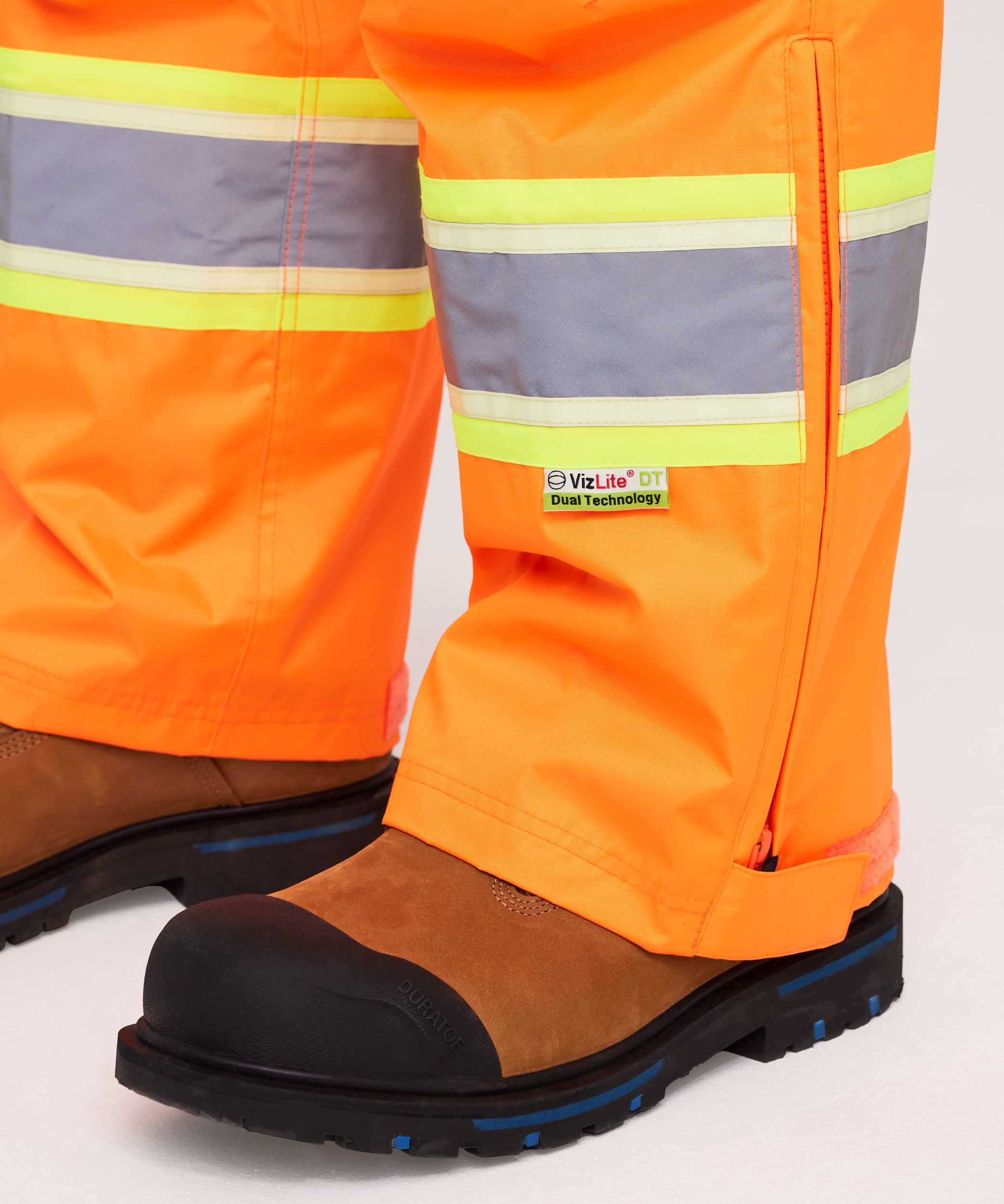 Dakota WorkPro Series Men's VizLite® Class 2 Lined 150D Ripstop Elastic Waist Pants