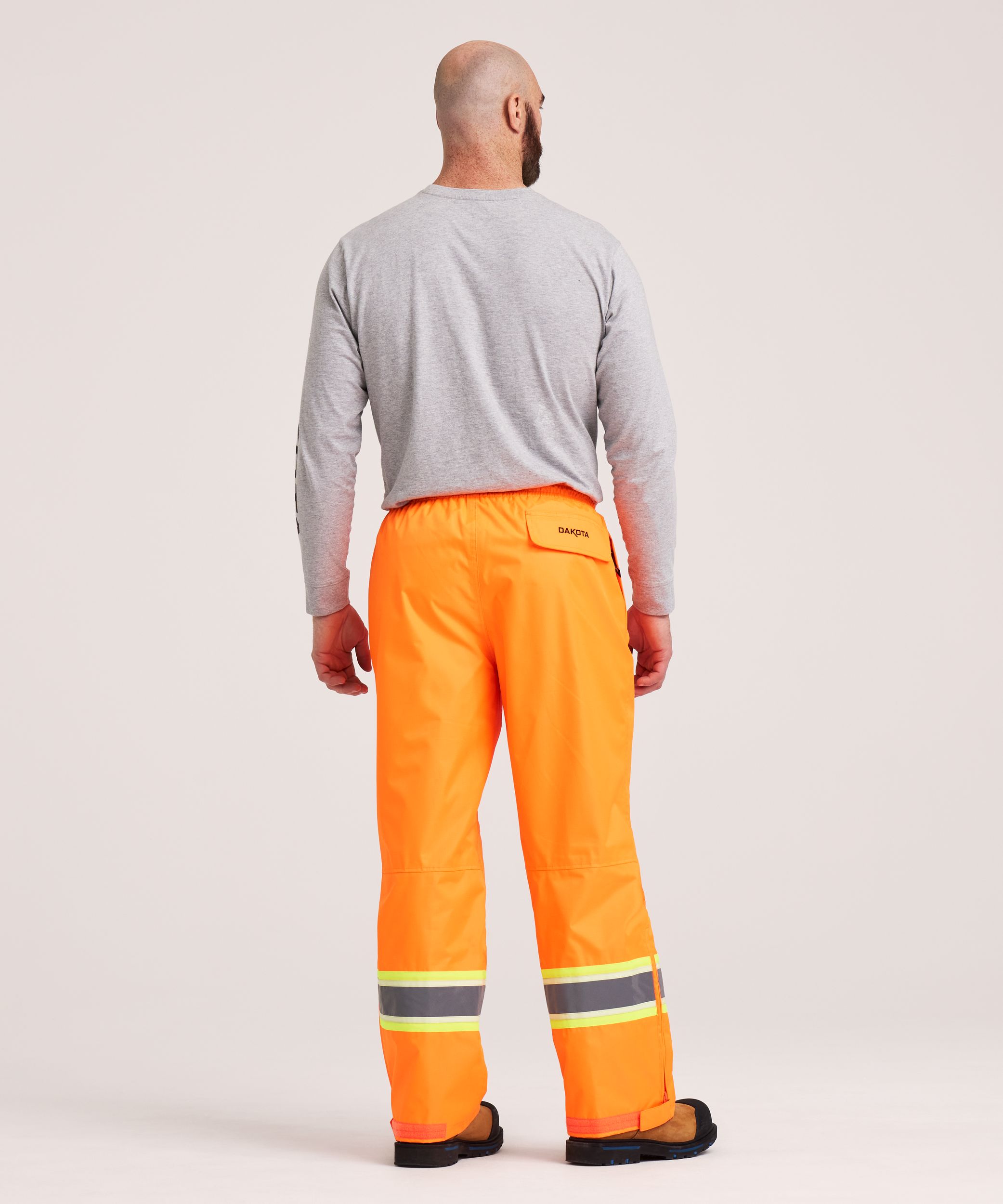 Dakota WorkPro Series Men's VizLite® Class 2 Lined 150D Ripstop Elastic Waist Pants