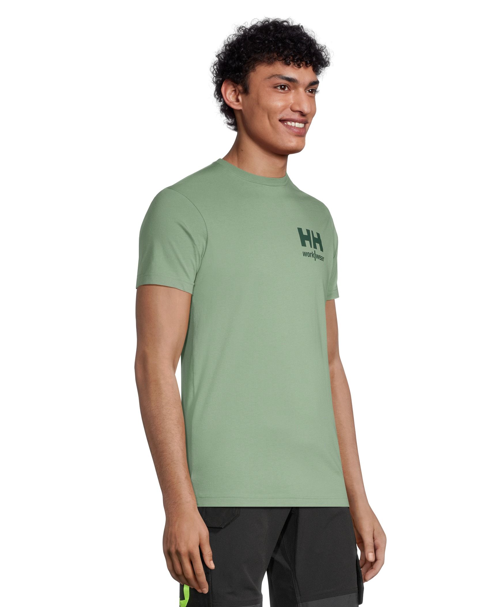 Helly Hansen Workwear Men's Chest Logo Cotton Short Sleeve T-Shirt