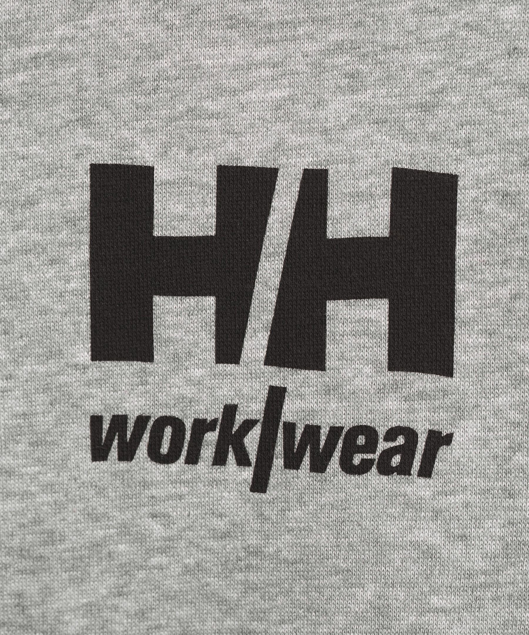 Chandail en molleton à col ras du cou avec logo sur la poitrine pour hommes, Helly Hansen Workwear