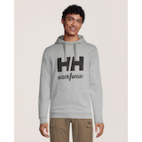 Helly Hansen Workwear Men's Sleeve Logo Hooded Sweatshirt