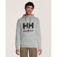 Helly Hansen Workwear Men's Sleeve Logo Hooded Sweatshirt