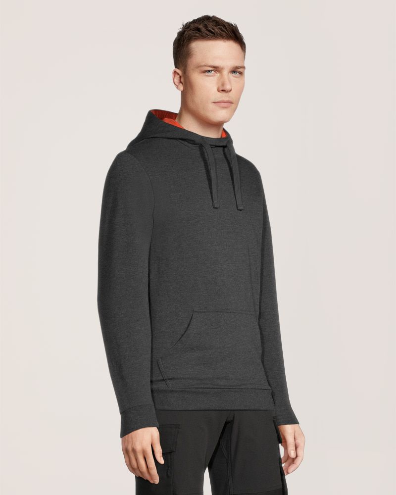 Chandail en molleton à capuche avec logo sur la manche pour hommes, Helly Hansen Workwear