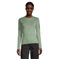 T-shirt à manches longues avec logo sur la manche pour femmes, Helly Hansen Workwear Front_Flat