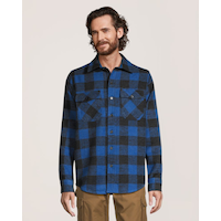 Dakota WorkPro Series Men's Unlined Flannel Shirt Front_Flat