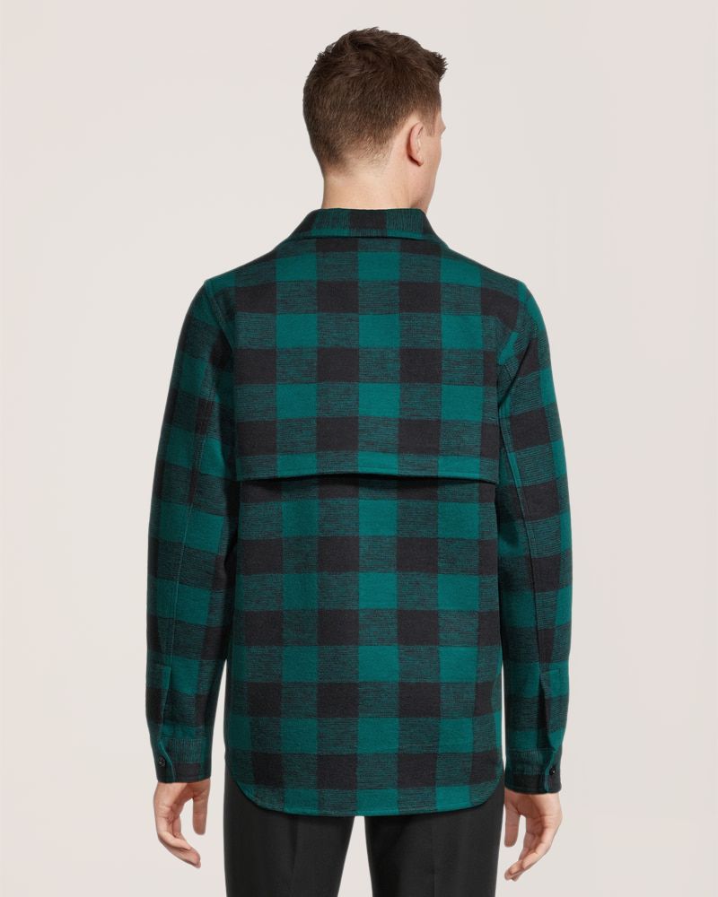 Chemise en flanelle non doublée pour hommes, série WorkPro, Dakota,
