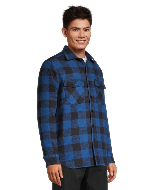 Dakota WorkPro Series Men's Quilted Outdoor Flannel Shirt Marks