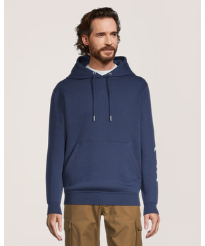 Chandail à capuche avec logo sur la manche pour hommes, série WorkPro, Dakota