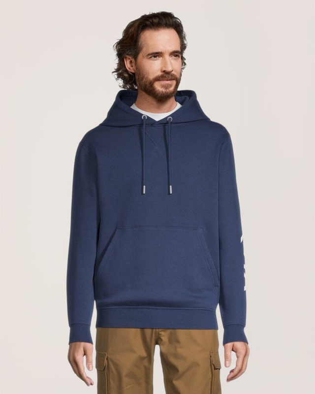 Chandail à capuche avec logo sur la manche pour hommes, série WorkPro, Dakota