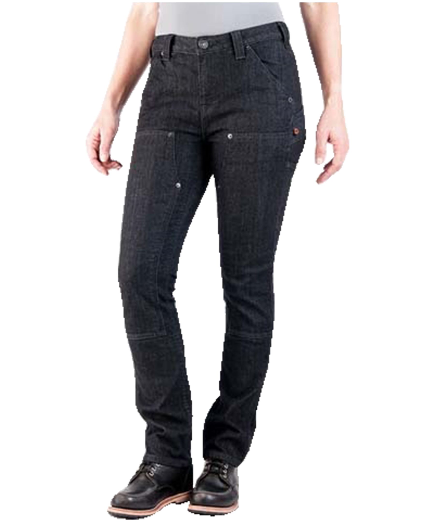 Pantalon de travail à coupe étroite et à taille mi-basse pour femmes, Dovetail Workwear, Maven